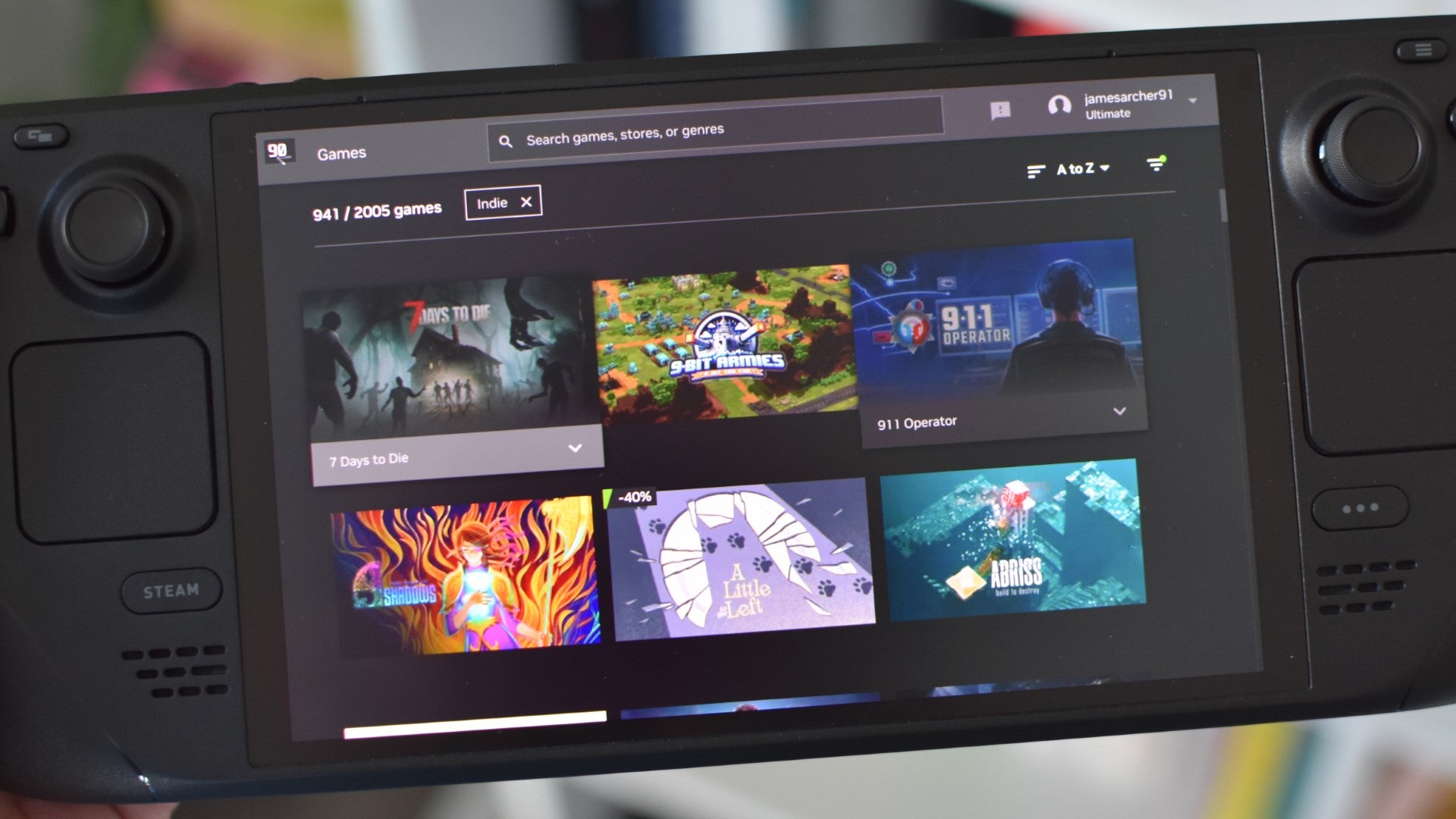 Steam Deck Review Kicking Streaming - Minimal Background Collection - Mobile Quality