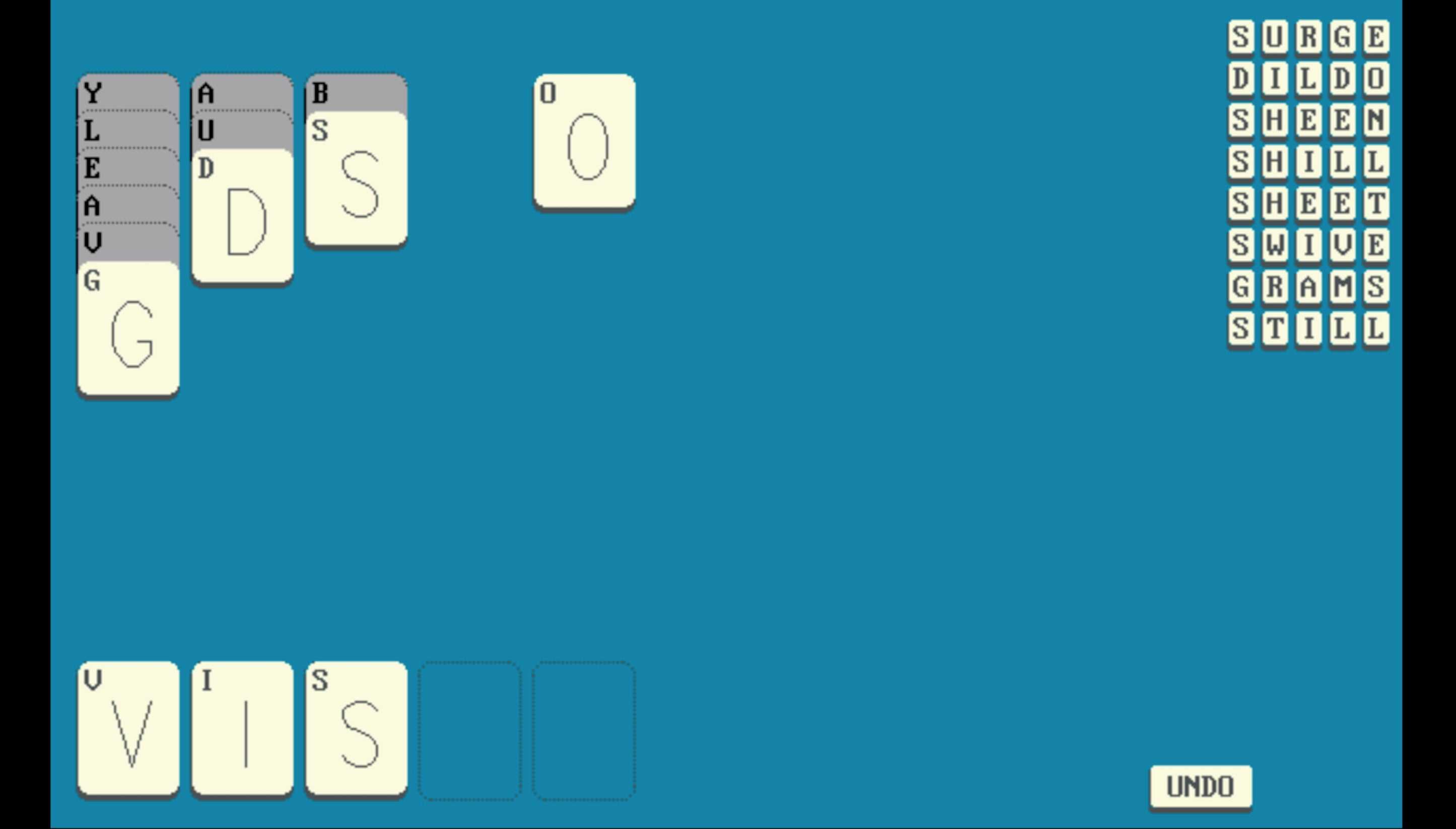 Solitaire Rock Paper Shotgun - Dark Background Collection - Mobile Quality