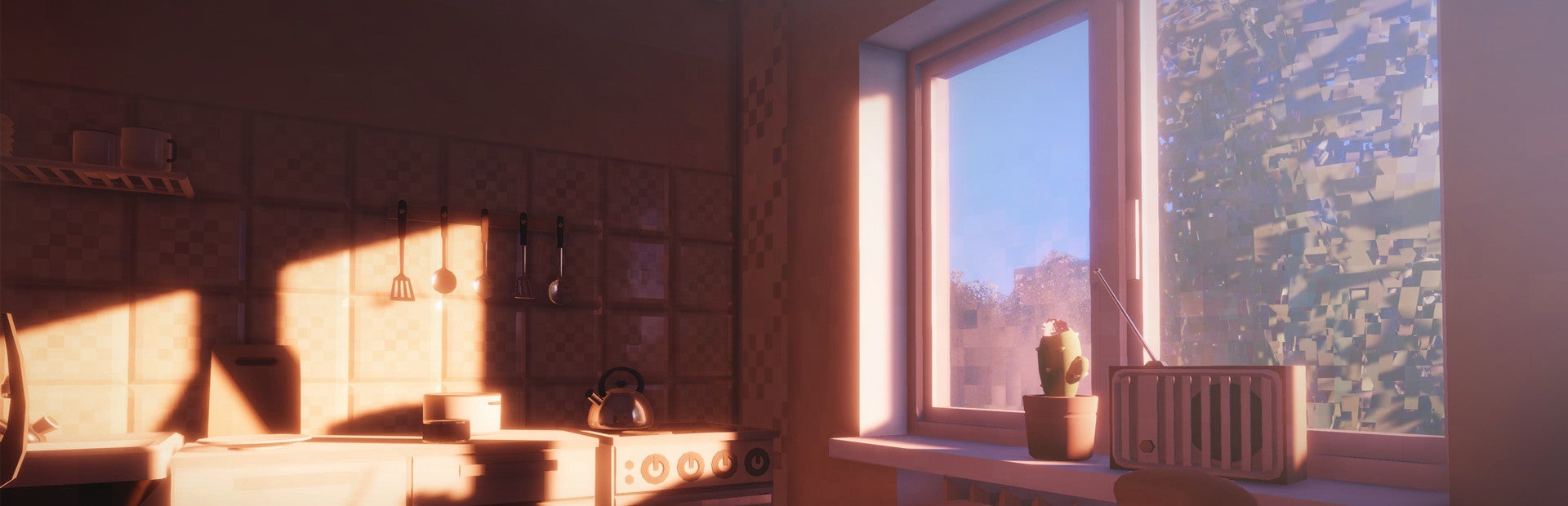 Routine Rock Paper Shotgun - Ultra HD Sunset Image - High Resolution