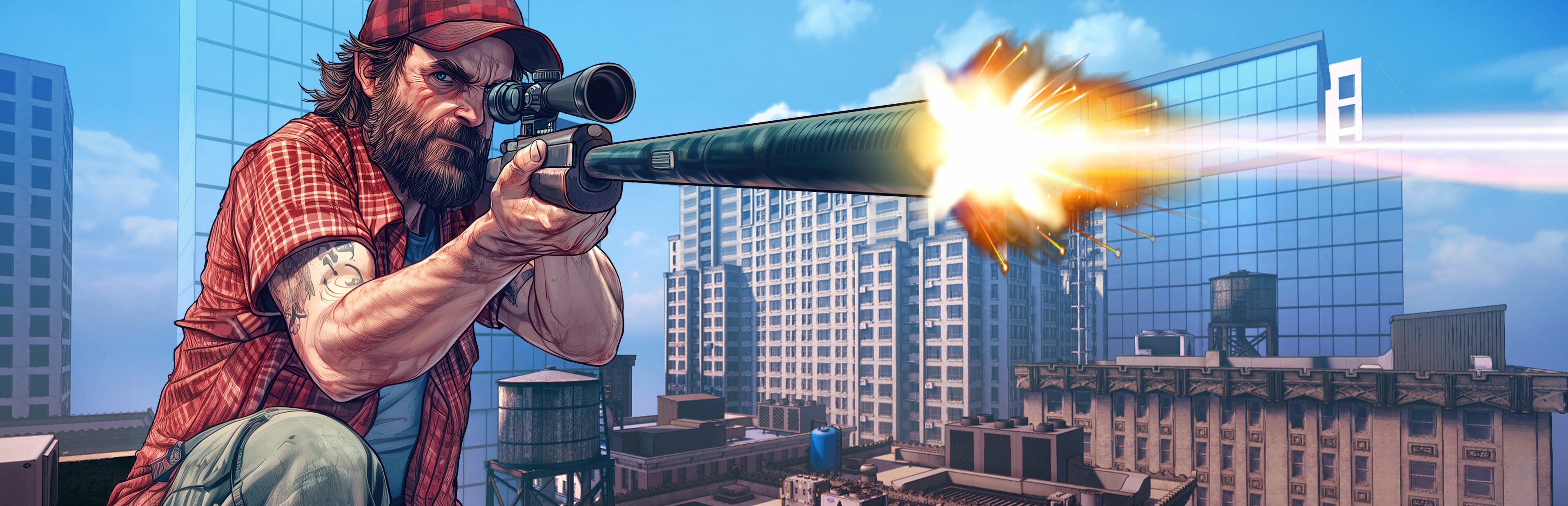 Redline Work Sniper Oner Flickr - Dark Pattern Collection - Full HD Quality