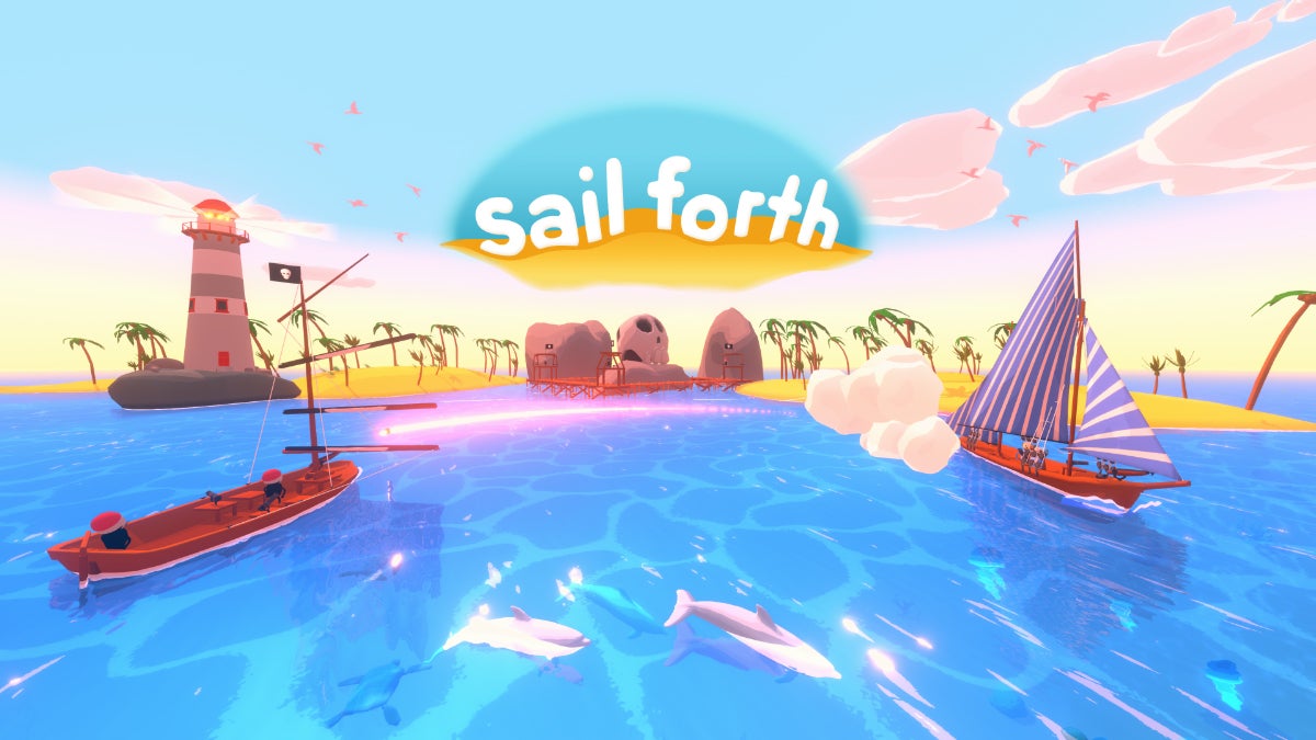 Sail Forth Rock Paper Shotgun - High Quality Minimal Background - Retina