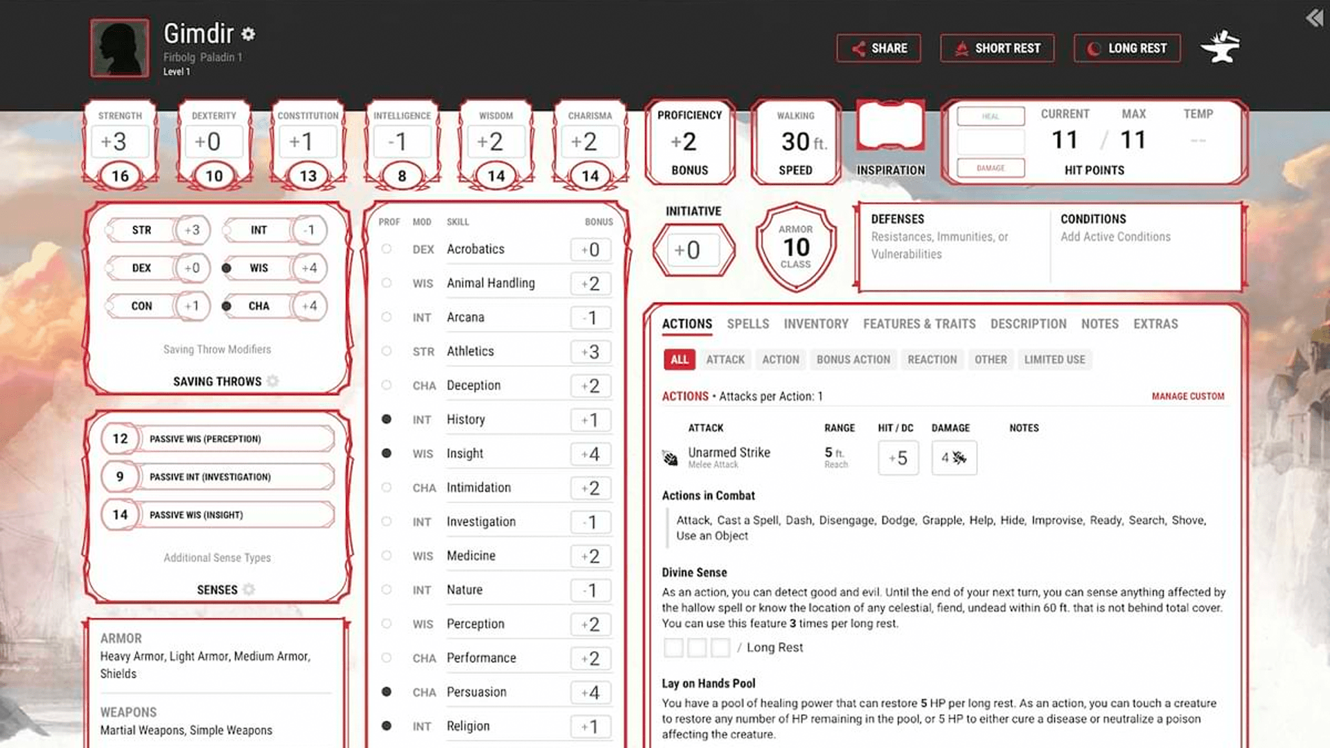 8 Best D D Character Sheets For Every Type Of Player Dicebreaker