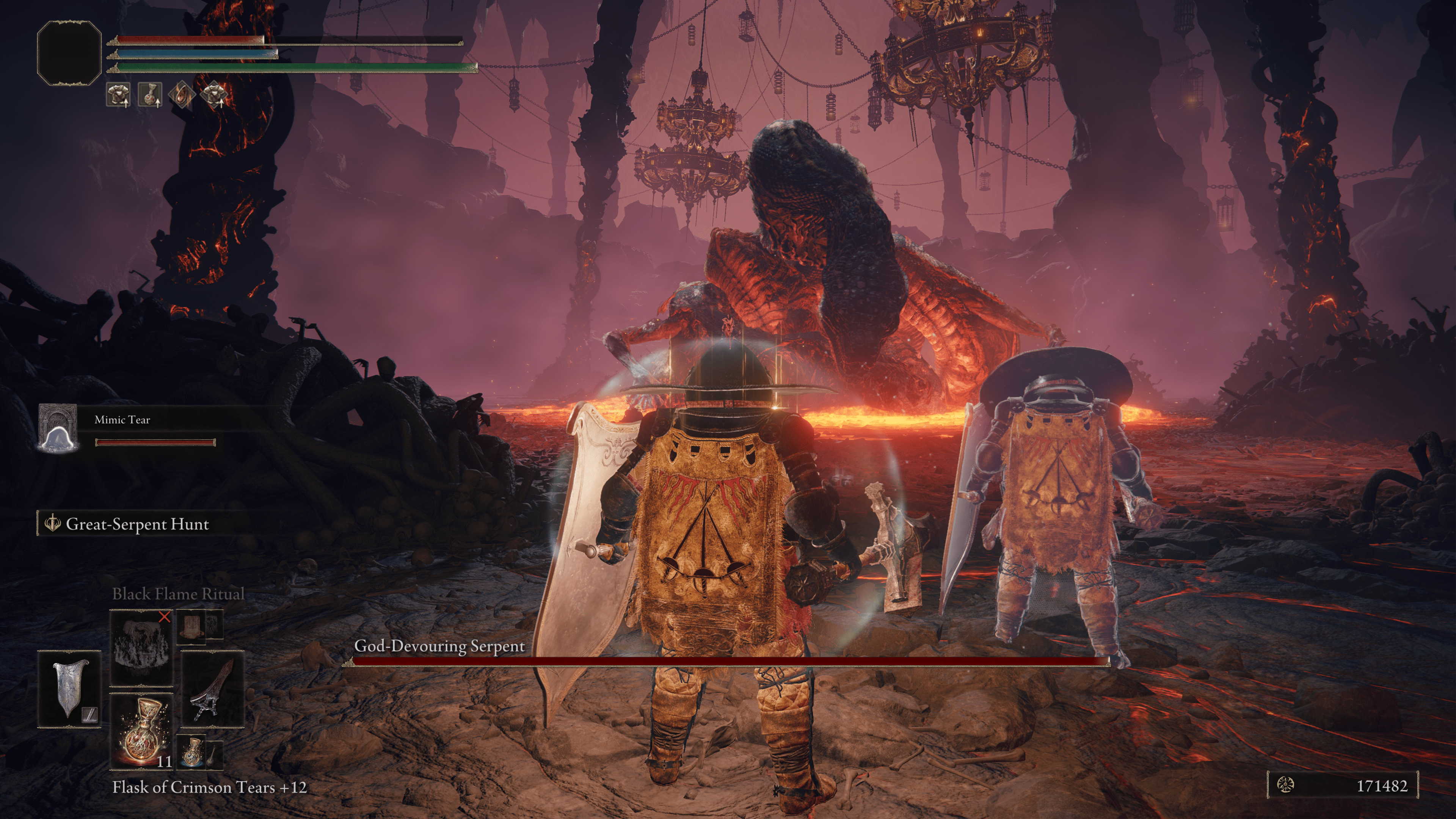 How To Beat God Devouring Serpent In Elden Ring Gamition - Elegant Gradient Design - High Resolution