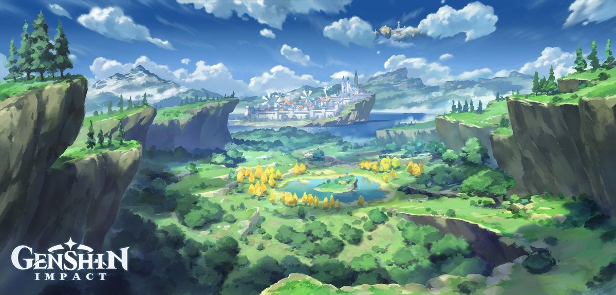 Genshin Impact Eurogamer Net - Full HD Dark Textures for Desktop