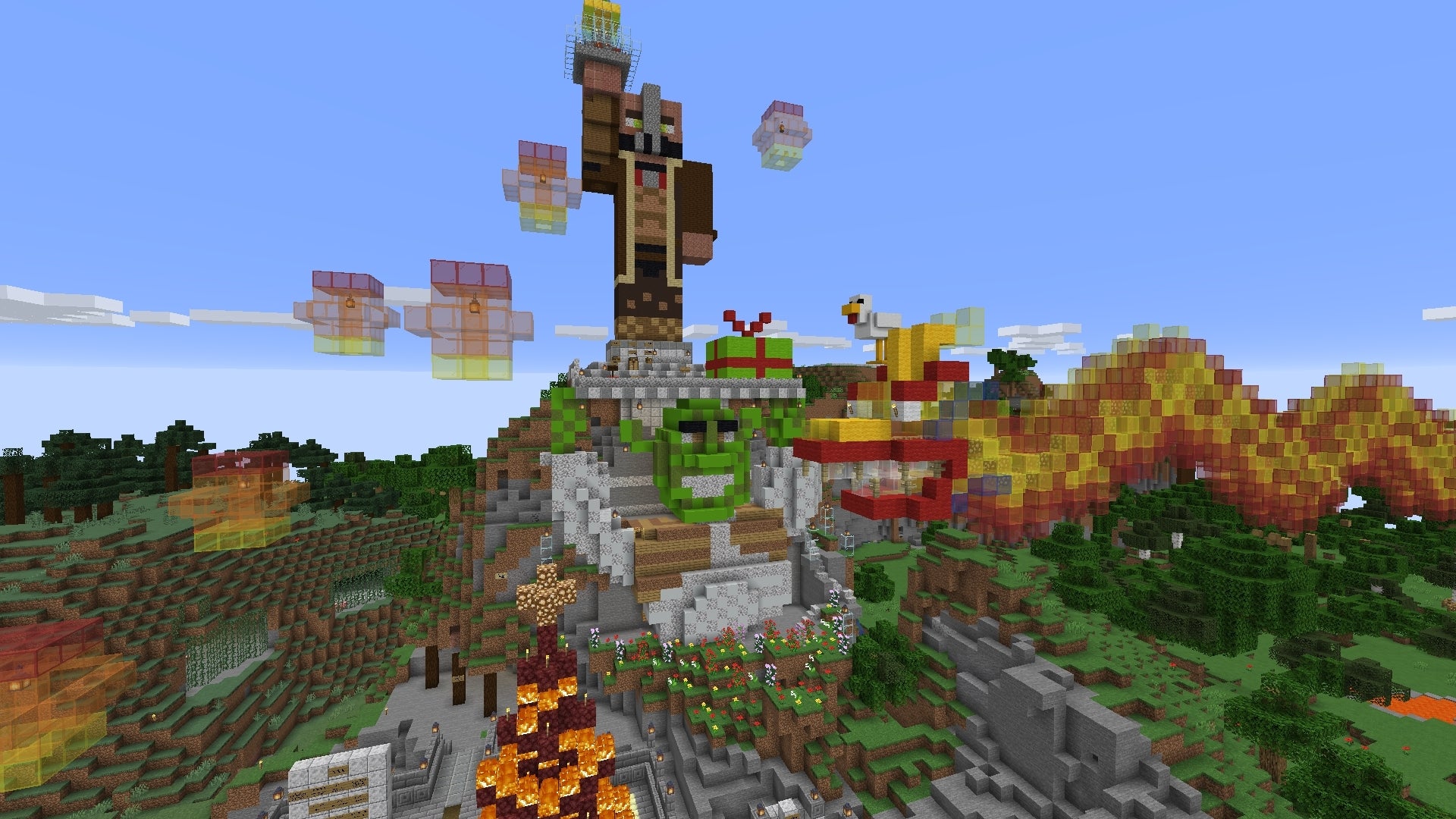 The Best Minecraft Servers For 1 17 1 Rock Paper Shotgun - Geometric Design Collection - Mobile Quality