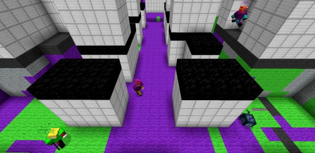 Minecraft Mod Brings Splatoon - Gradient Photos - High Quality Retina Collection