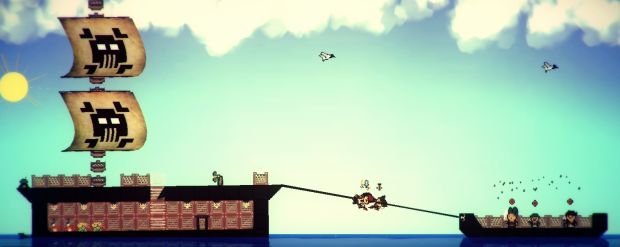 The Bad Compilation To The First Legendary Pirate Pixel Piracy - Download High Quality Colorful Illustration | 8K