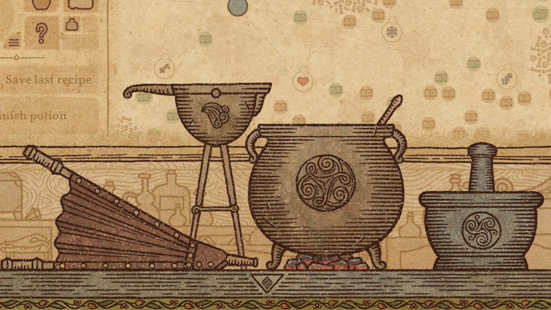 Potion Craft Rock Paper Shotgun - Colorful Illustration Collection - 4K Quality