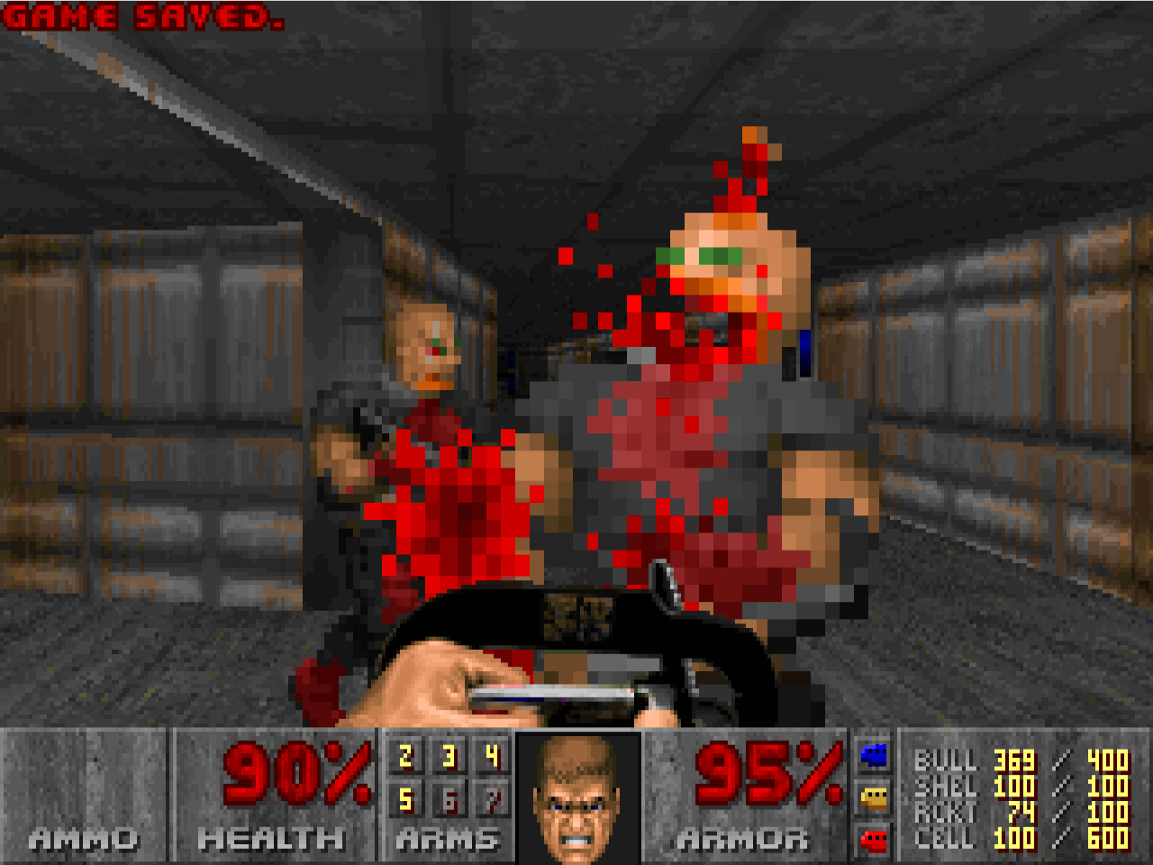 Doom Retrospective - Retina Minimal Designs for Desktop