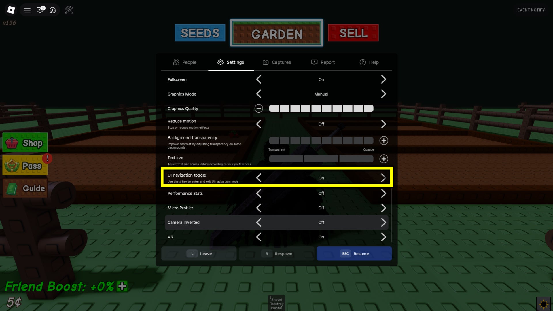 How To Turn Off UI Navigation In Roblox Rock Paper Shotgun Roblox Disable Ui Navigation 