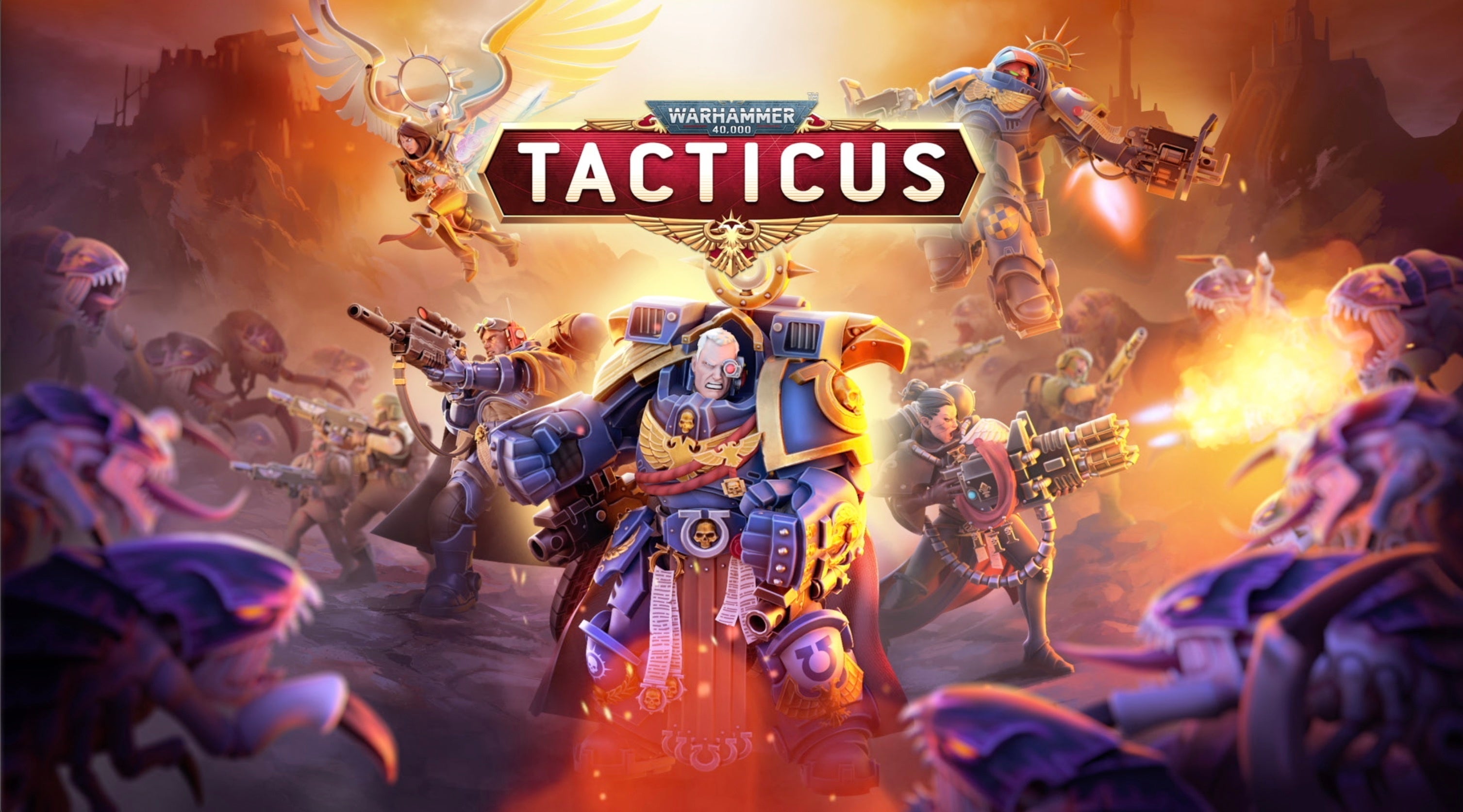 Warhammer Tacticus Codes 40000 For December 2025 - Premium Landscape Illustration Gallery - Mobile