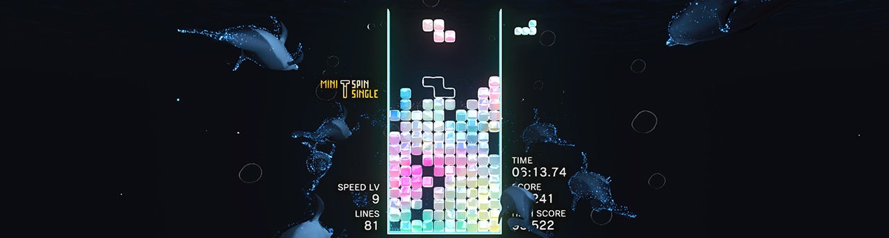 Tetris Effect Review Vg247 - Desktop Light Textures for Desktop