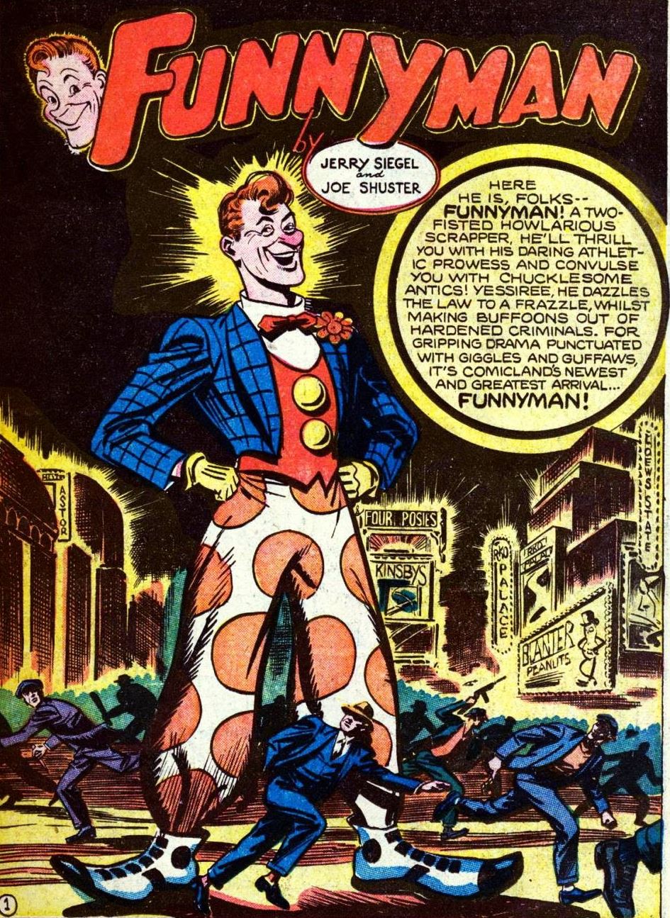 Funnyman - Ultra HD Vintage Arts for Desktop