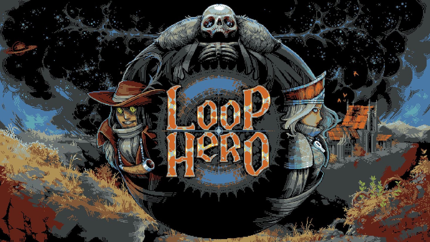 Loop Hero Rock Paper Shotgun - Dark Arts - Classic Retina Collection