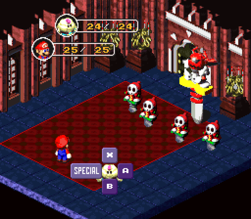 Mario Rpg With Junk Graphics Nesdev Org - Best Vintage Textures in Mobile