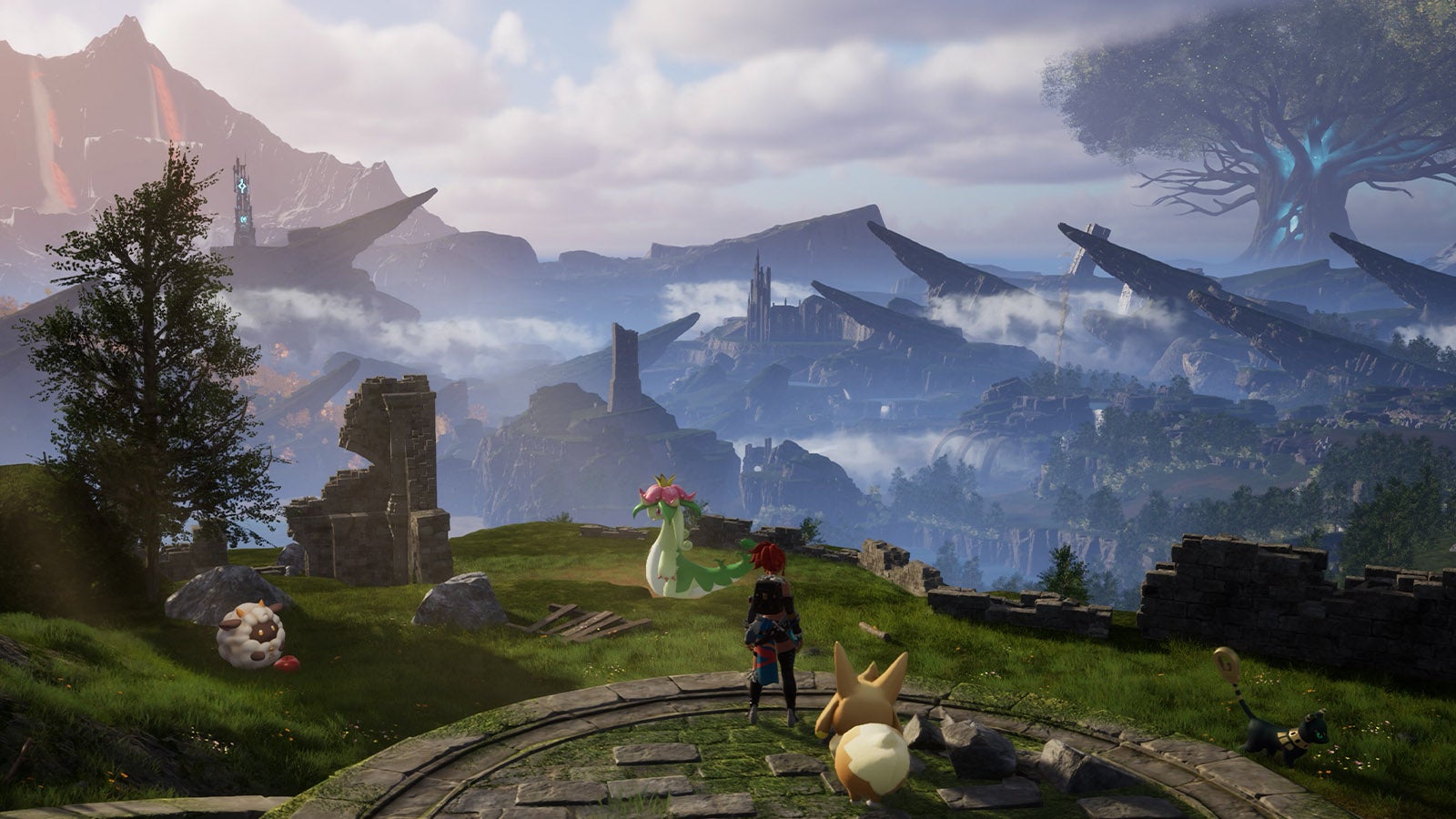 Palworld Interactive Map Palpedia - Vintage Backgrounds - Ultra HD 4K Collection