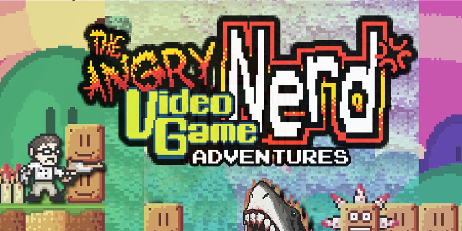 Angry Video Game Nerd Adventures Steamgriddb - Ultra HD 8K Dark Designs | Free Download
