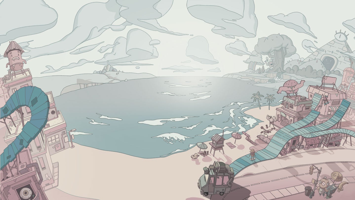 Olliolli World Vg247 - Classic Colorful Illustration - Desktop