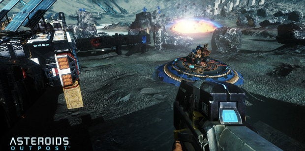 Asteroids Outpost Rock Paper Shotgun - Space Illustrations - Amazing Full HD Collection