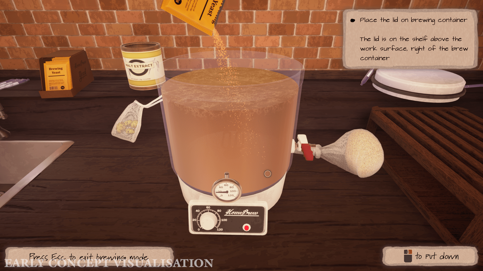 Minecraft Mod Turns Sandbox Game Into A Beer Crafting Brewmaster - Modern 4K Ocean Illustrations | Free Download