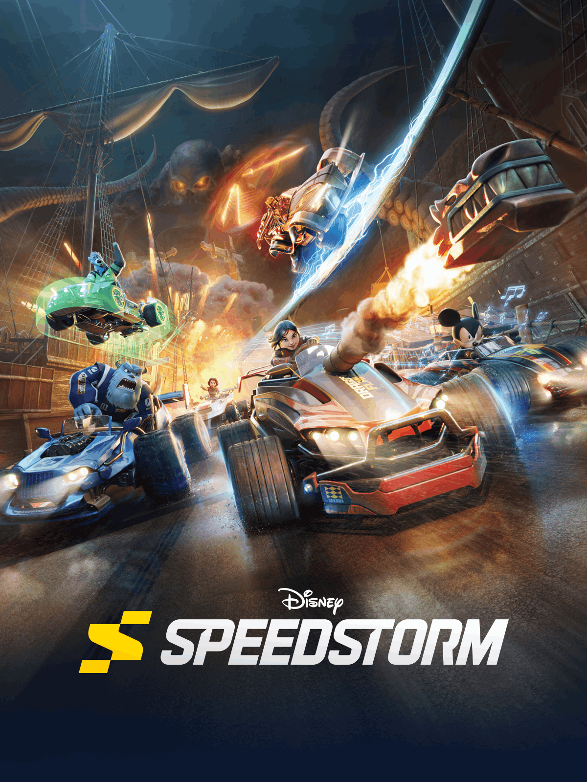 Disney Speedstorm Press Kit - 4K Mountain Designs for Desktop