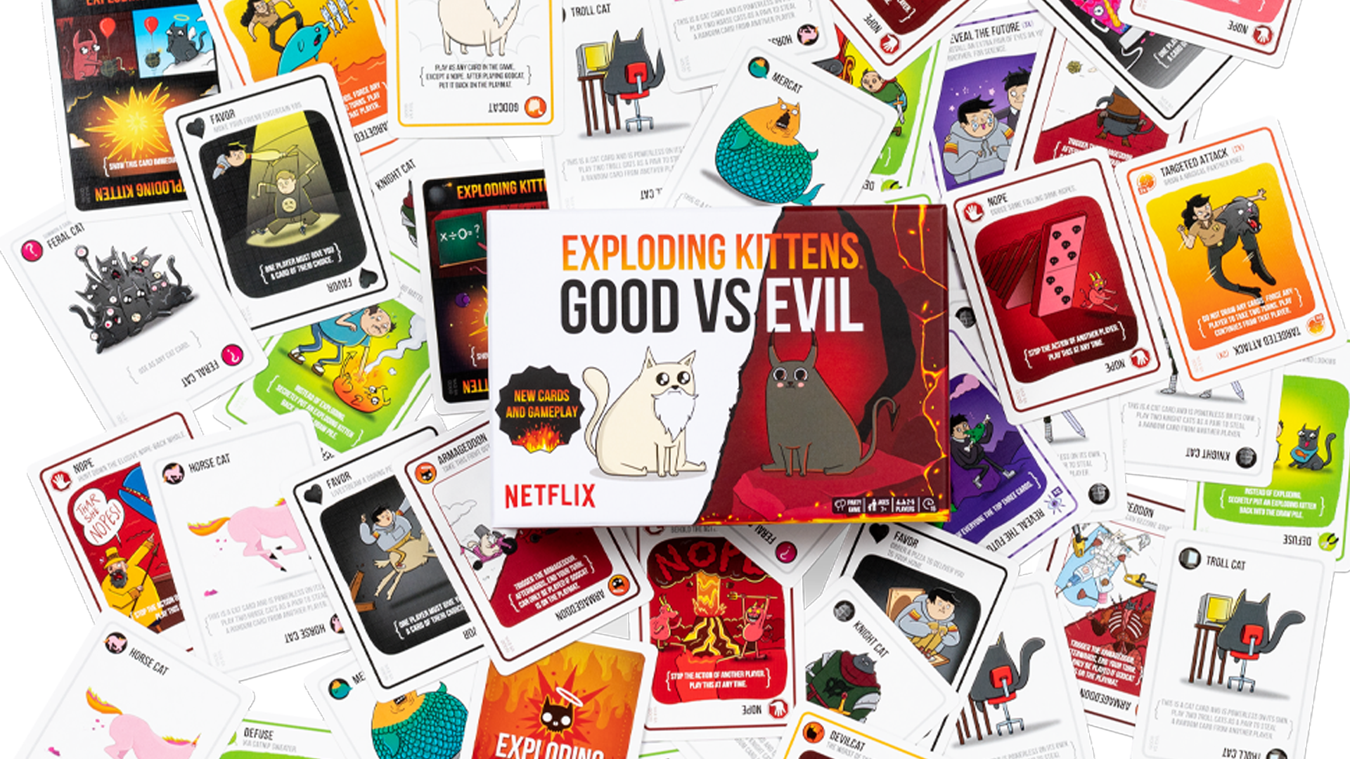 Buy Exploding Kittens Good Vs Evil Exploding Kittens Board Games - Download Elegant Landscape Photo | Retina