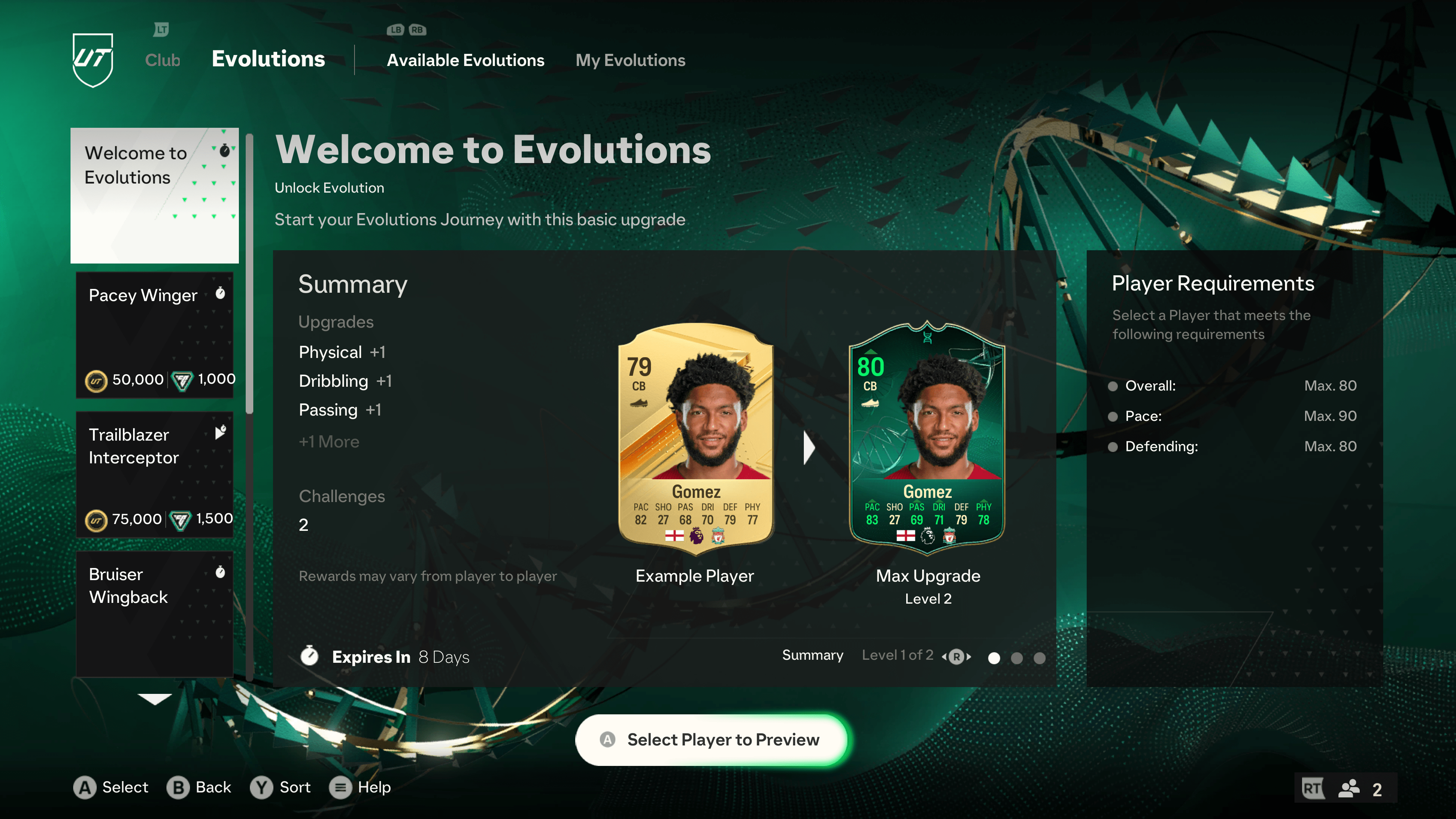 Ea Fc 24 Evolutions Explained - Premium Light Pattern Gallery - Mobile