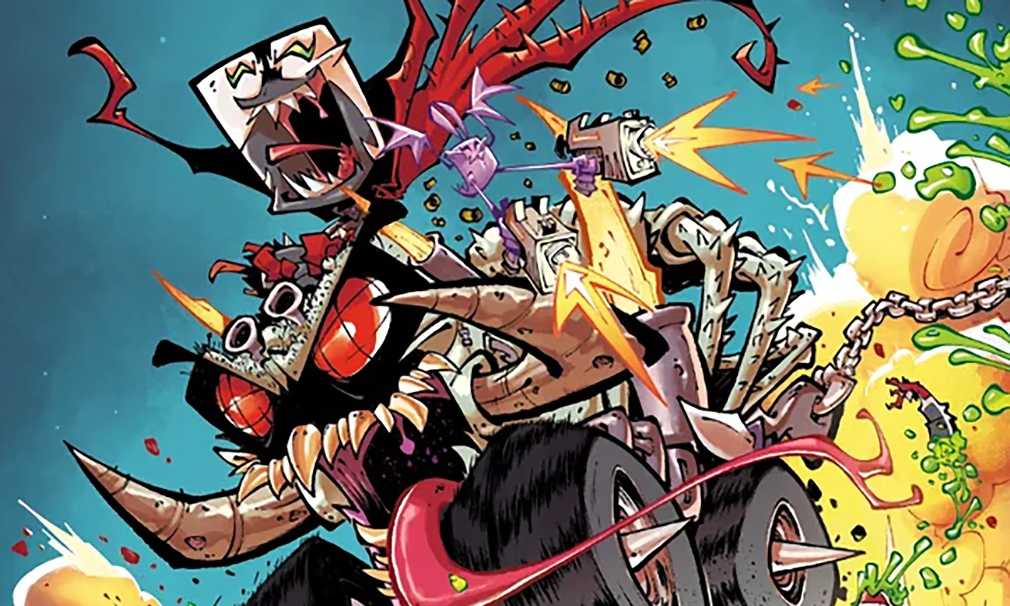 Todd Mcfarlane Says Spawn Will Kill Variants Of Himself - Elegant City Art - High Resolution