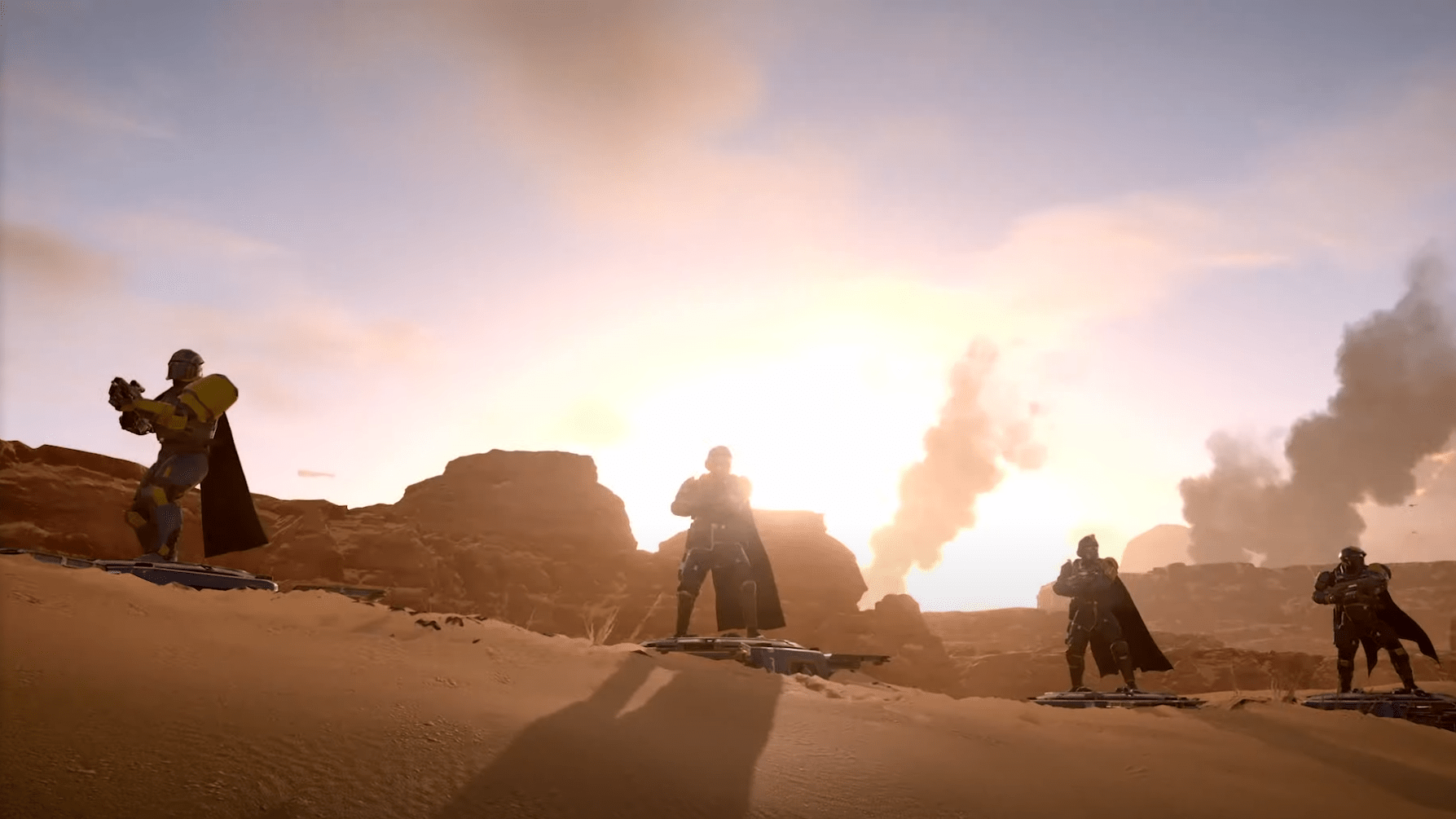 Helldivers 2 Rock Paper Shotgun - Minimal Arts - Incredible Retina Collection