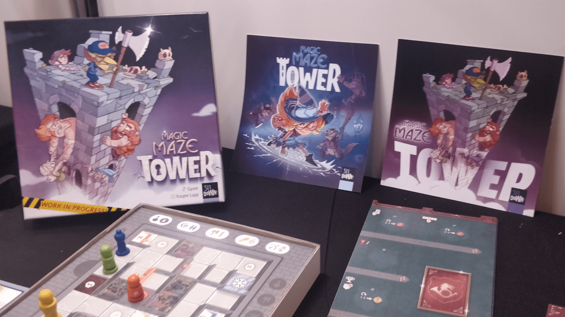 Magic Maze Tower Sit Down Games - Best Dark Designs in High Resolution