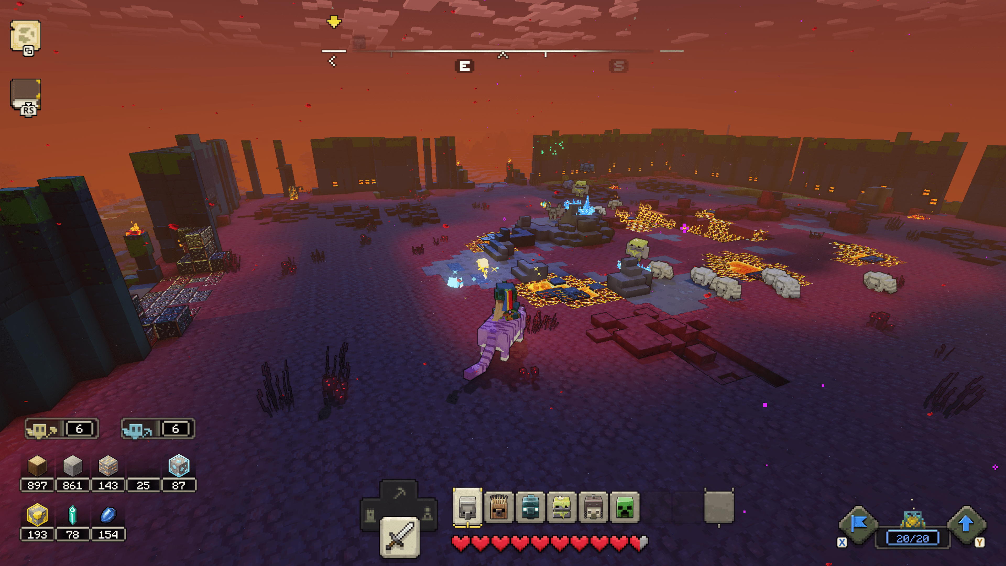 Minecraft Legends Trick Makes Finding Resources Much Easier - Landscape Textures - Premium HD Collection