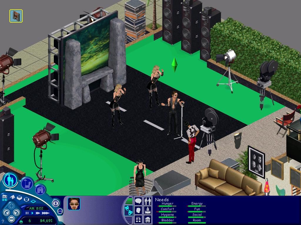 The Sims Superstar - Premium Landscape Pattern Gallery - High Resolution