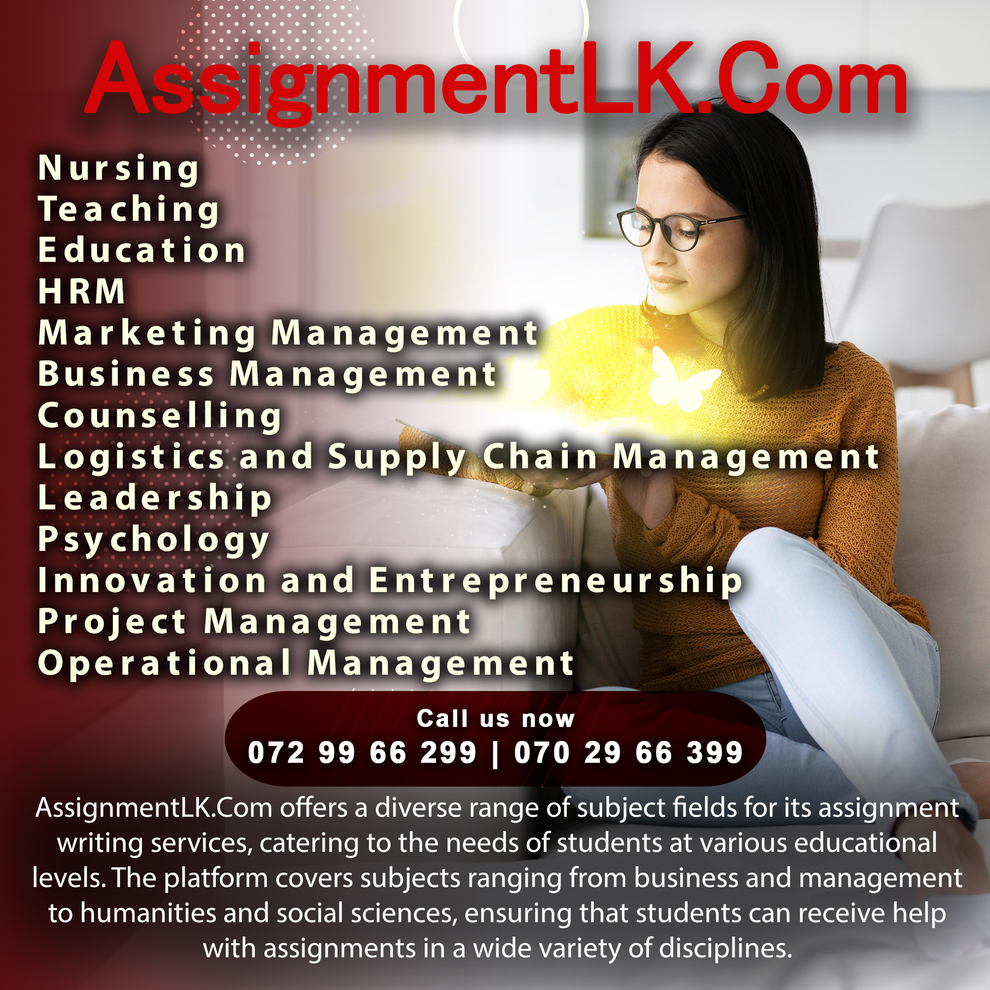 Assignment Writers in Sri Lanka