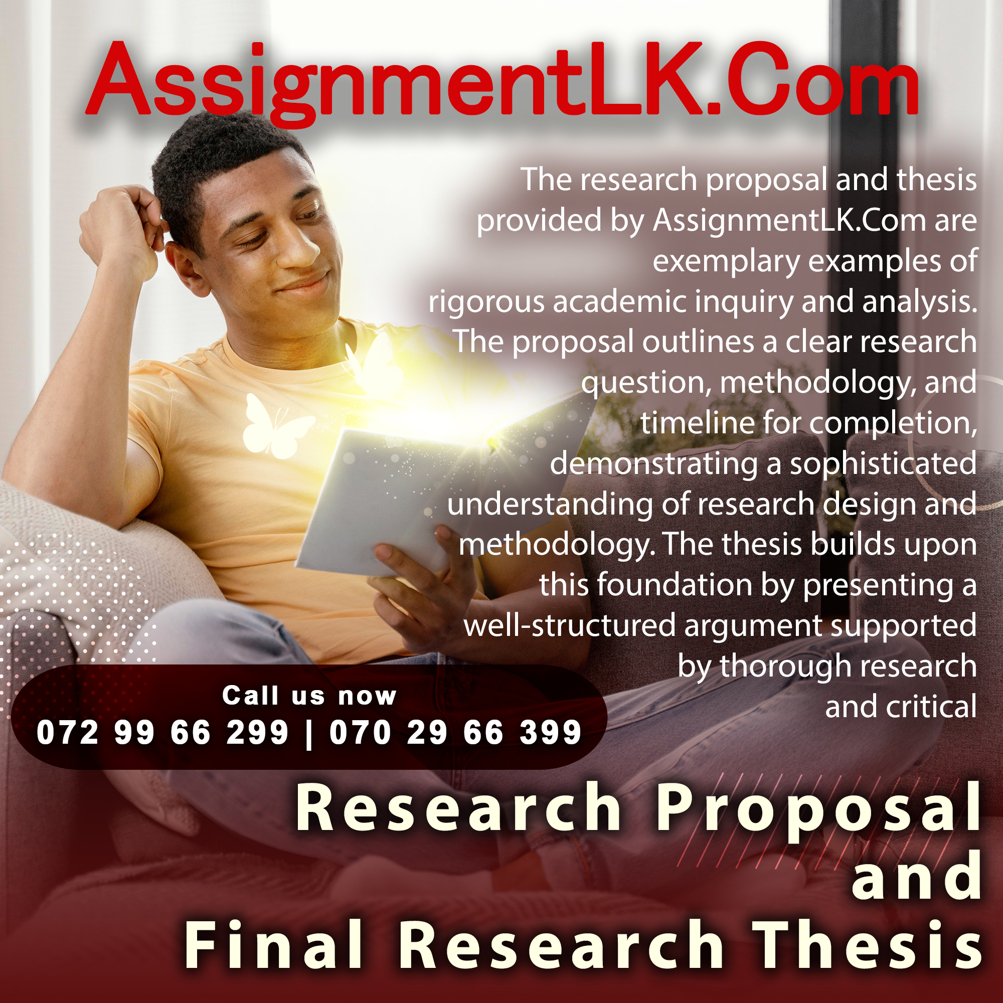 Thesis Writers in Sri Lanka