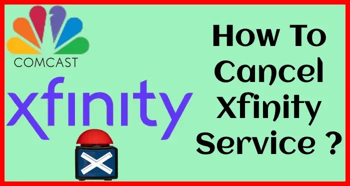 Cancel Xfinity
