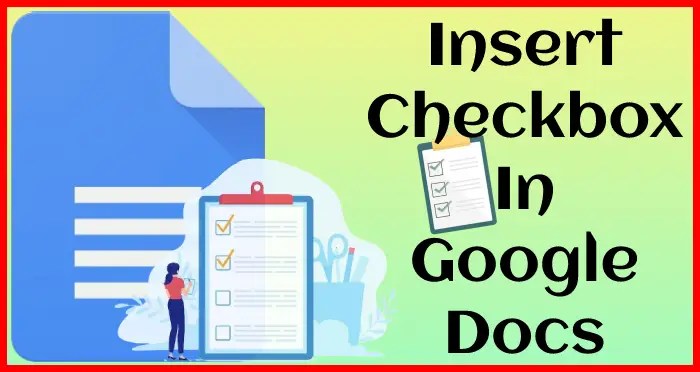 Checkbox Google Docs