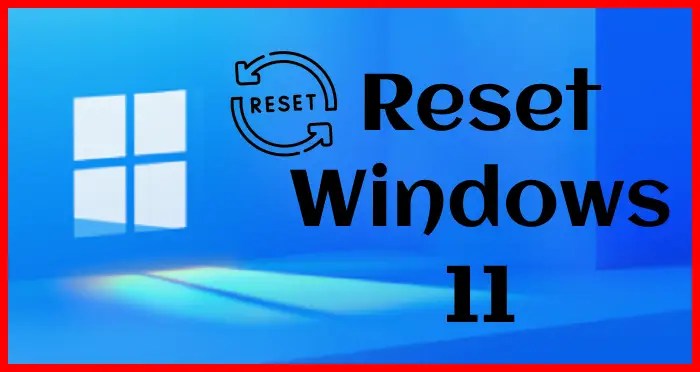 factory reset windows 11