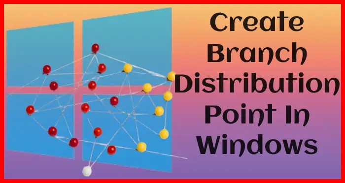 Branch distribution point