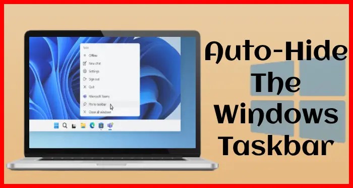 windows auto-hide taskbar resistive touch