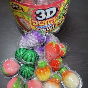 Fraise 3 D juicy halal (à l'unité)