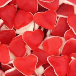 Coeur fraise fourée