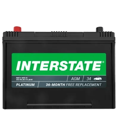 Interstate MTX-34 AGM Battery - Group 34