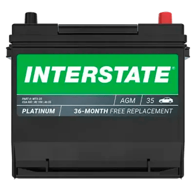 Interstate MTX-35 AGM Battery - Group 35