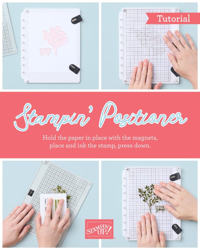 NEW Stampin' Positioner Tool