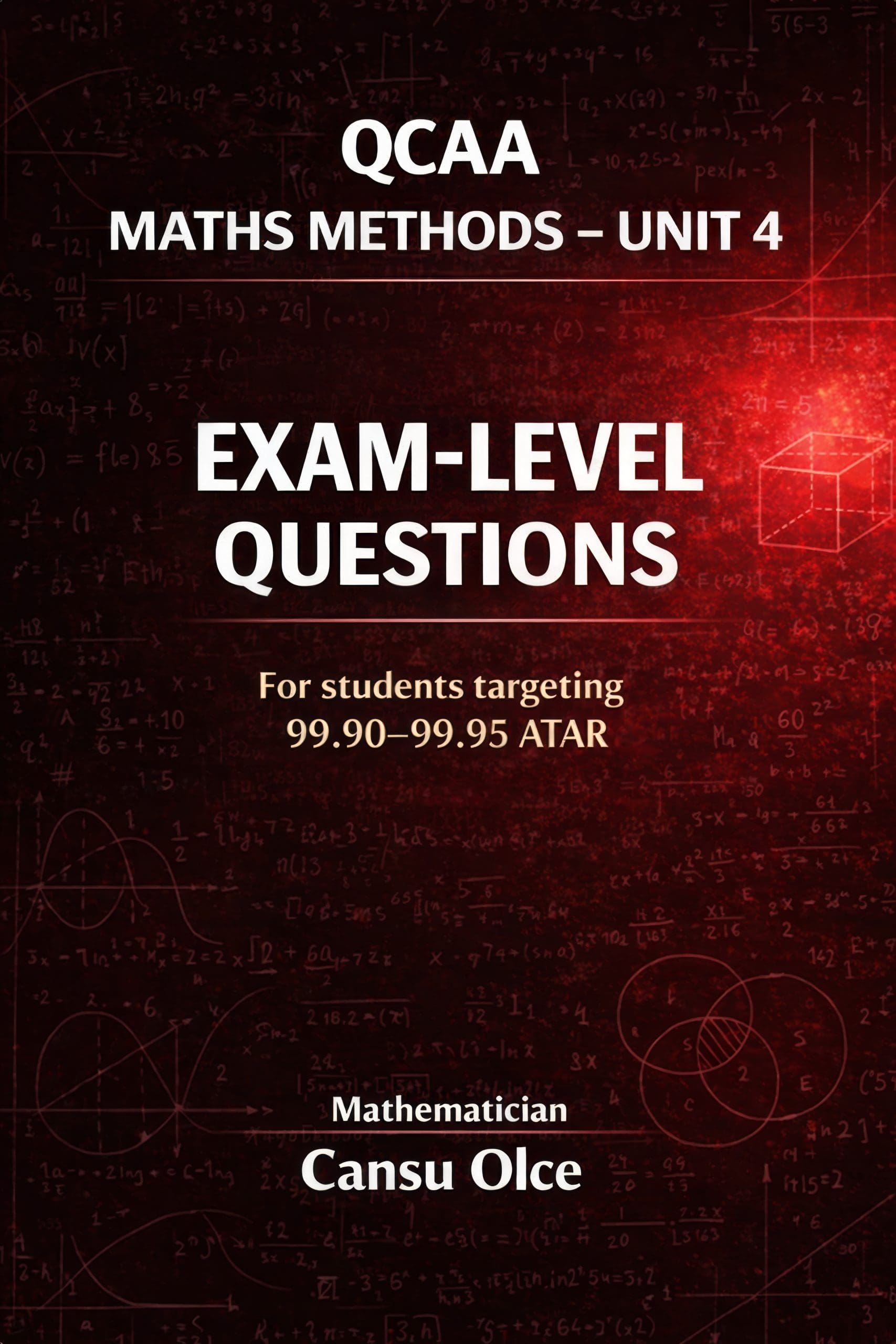 Maths Methods Unit 4