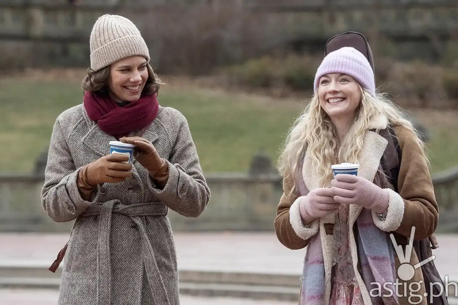 Emily Kinney as Beth Greene and Lauren Cohan as Maggie on The Walking Dead: Dead City season 3