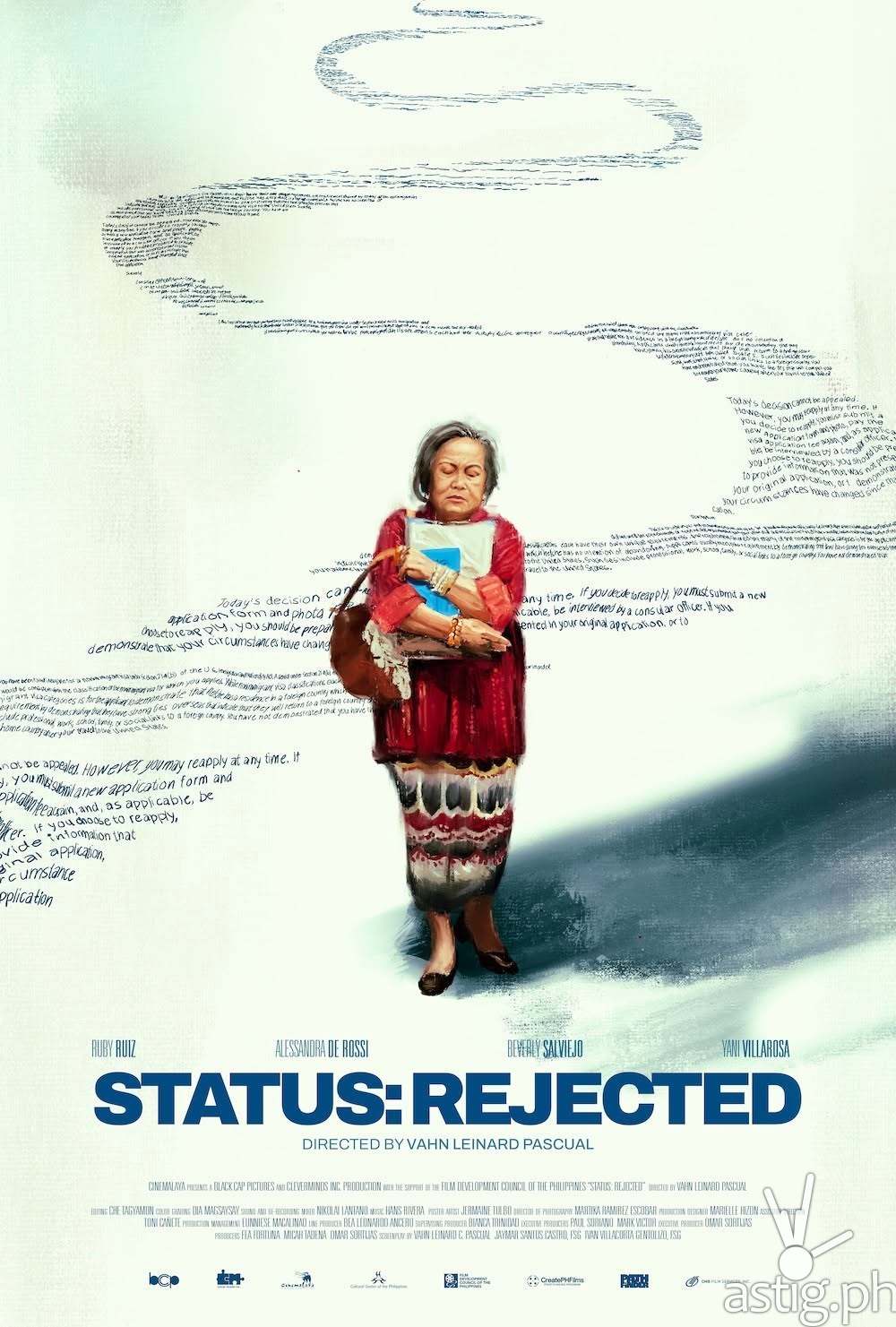Status: Rejected film poster featuring Ruby Ruiz as Virginia “Biring” Divinagracia