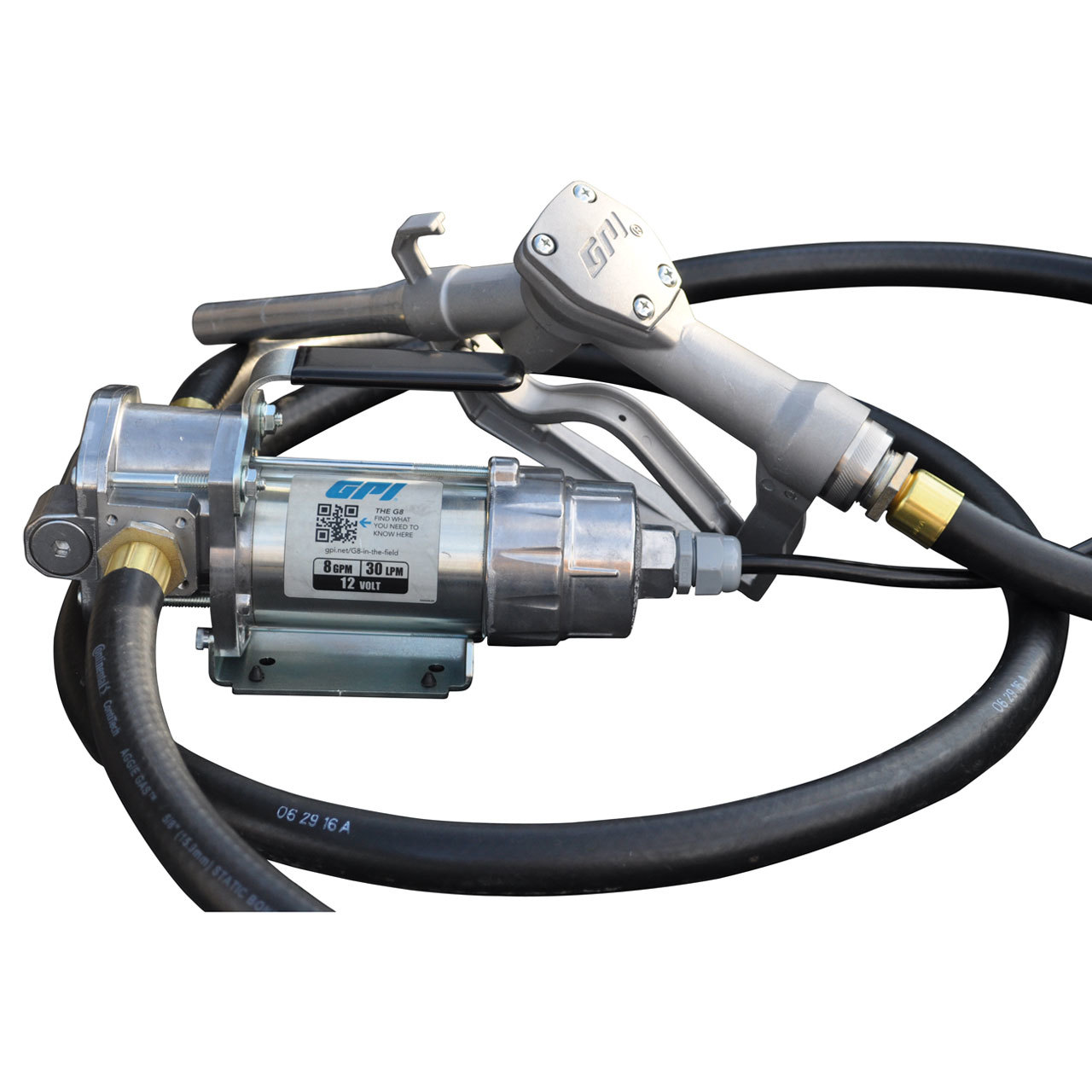 GPI® G8P PORTABLE 12-VOLT FUEL TRANSFER PUMP