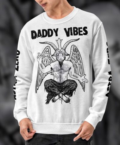 Featured image for “Daddy Vibes ( Baphomet ) Unisex Sweatshirt”