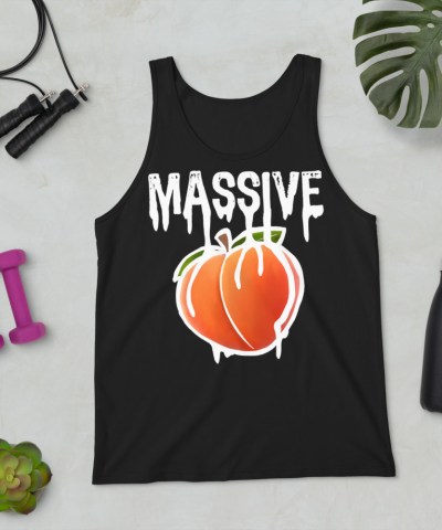 Featured image for “Massive Peach - Unisex Tank Top”